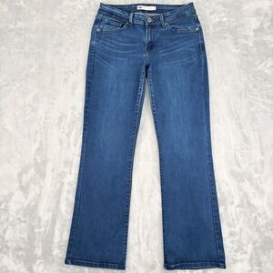 Levi's Jeans Womens 12 (30x31) Blue 529 Curvy Bootcut Mid Rise Stretch Classic